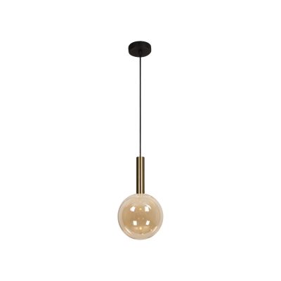 Lucide JOSIANE - Pendant light - Ø 18 cm - 1xG9 - Amber - Vibes